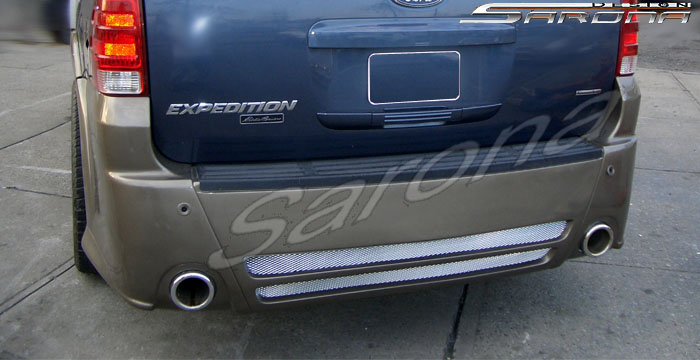 Custom Ford Expedition Rear Bumper  SUV/SAV/Crossover (2003 - 2006) - $690.00 (Part #FD-002-RB)